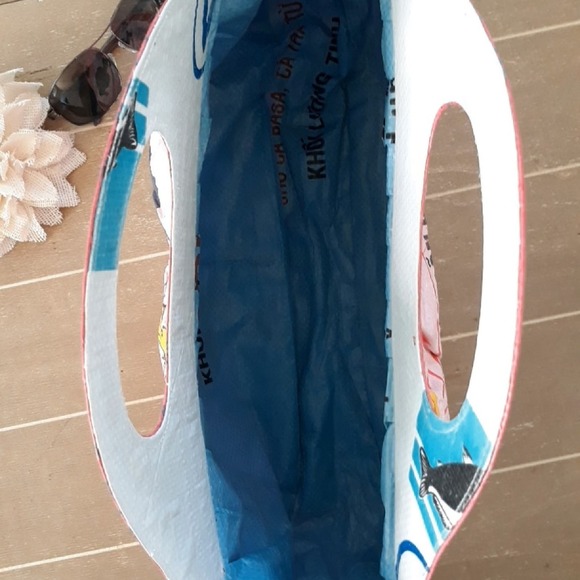 Unique Reversible Earth Friendly Tote Bag - Picture 5 of 5